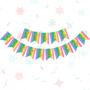 Banderin feliz cumpleaños