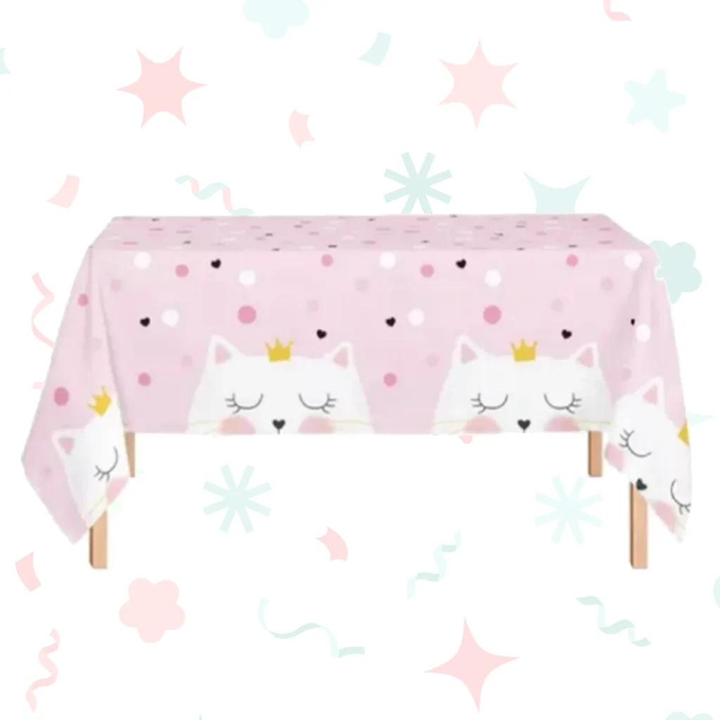 Mantel plástico Kitty (180 × 130 cm)