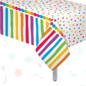 Mantel plástico multicolor (180 × 130 cm)