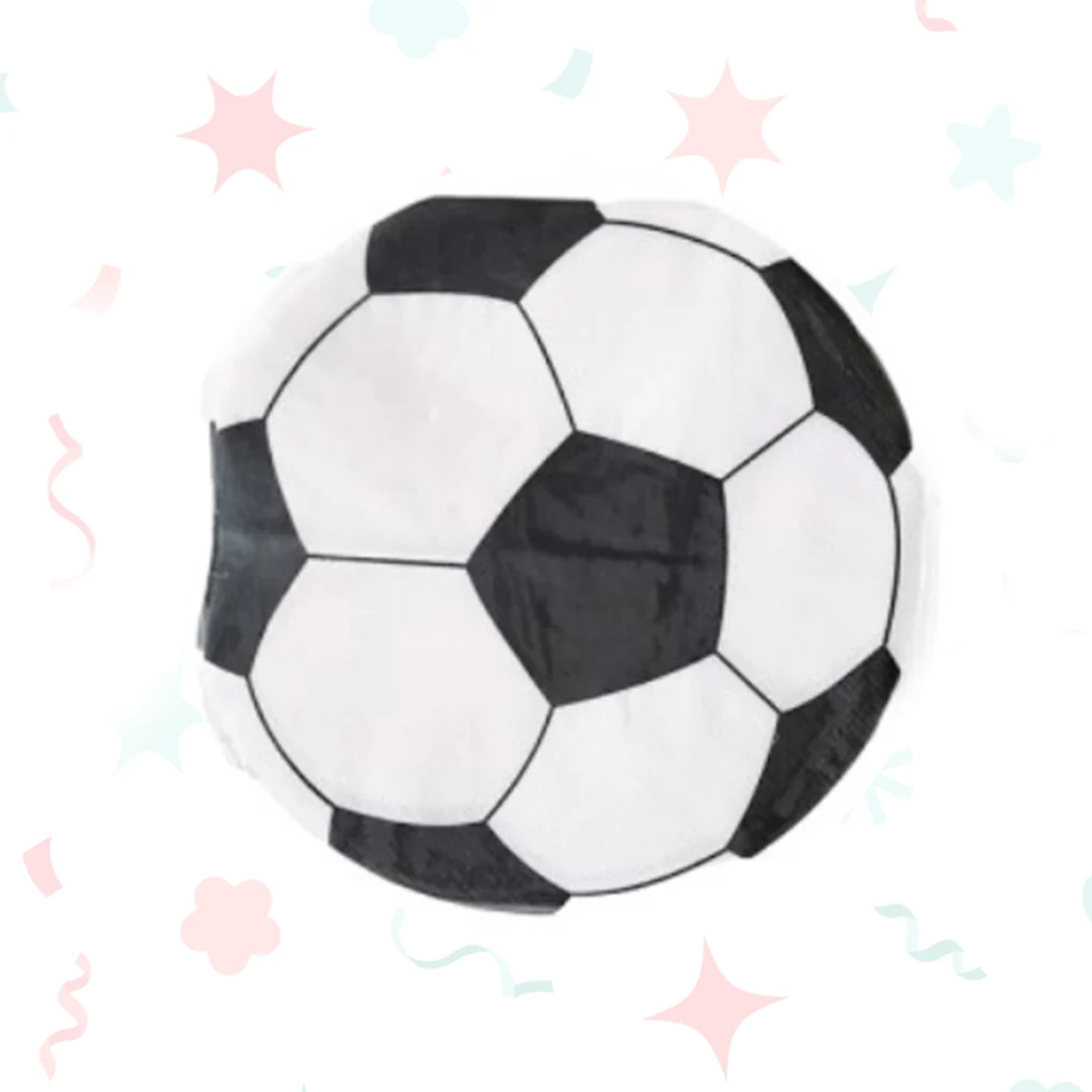 Servilletas forma de pelota