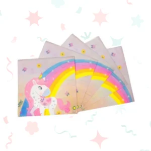Servilletas unicornio