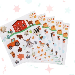 Servilletas de papel con diseño de granja (20 unidades)