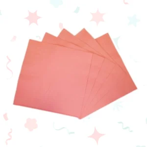 Servilletas de papel rosas (20 unidades)