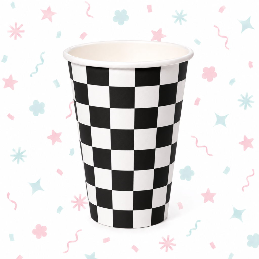 vasos de polipapel "carreras de 266 cc x 8 unidades