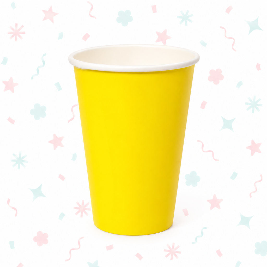Vaso Polipapel amarillo