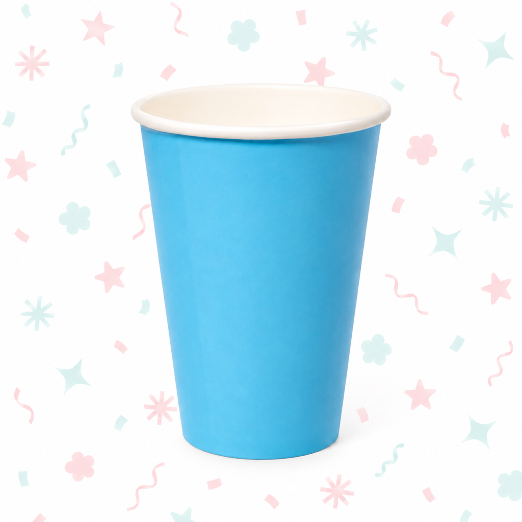 Vaso Polipapel Azul 266 cc. x 8 unidades
