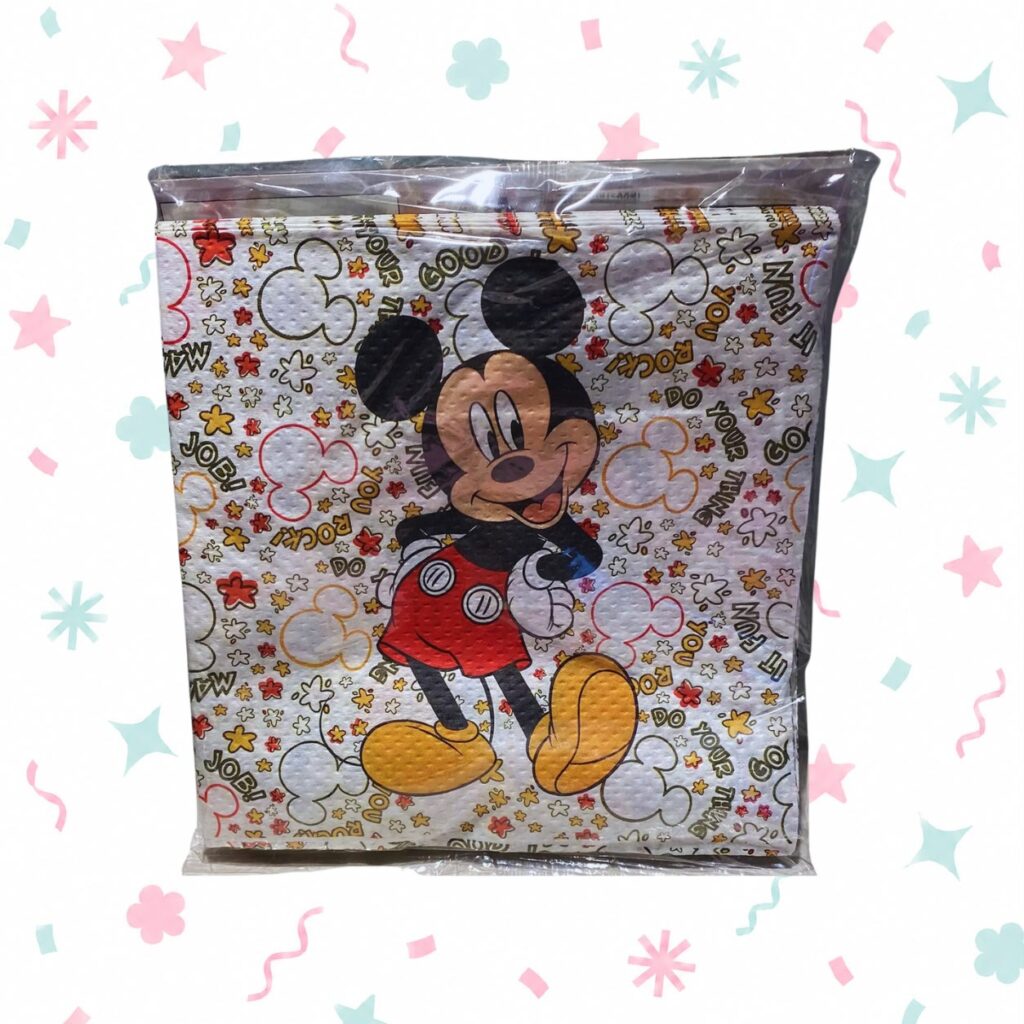 Servilletas de papel de Mickey Mouse x 20 unidades