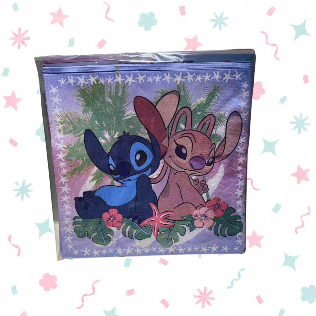 Servilletas de papel Lilo Stitch x 20 unidades