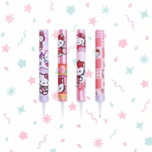 🎀💖 Bengalas de Cumpleaños Hello Kitty – Diseños Surtidos ✨